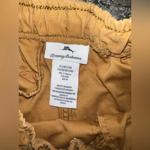 Boys tan joggers - Picture 2 of 2